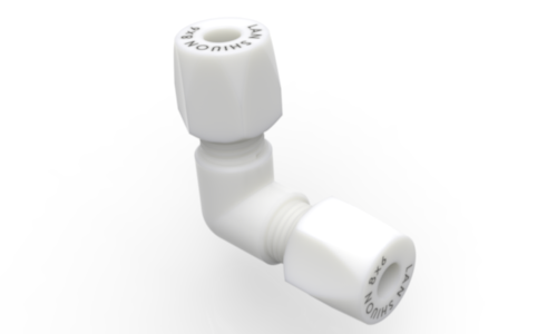 L-TYPE PTFE UNION ELBOW
